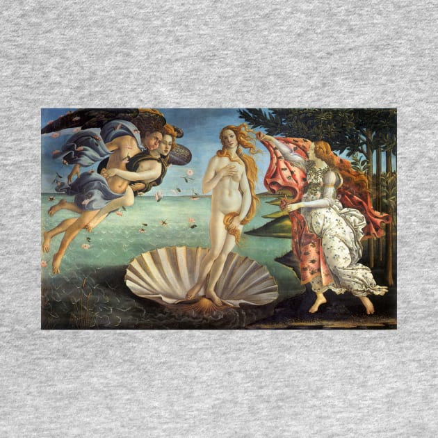 The Birth of Venus by Sandro Botticelli by MasterpieceCafe